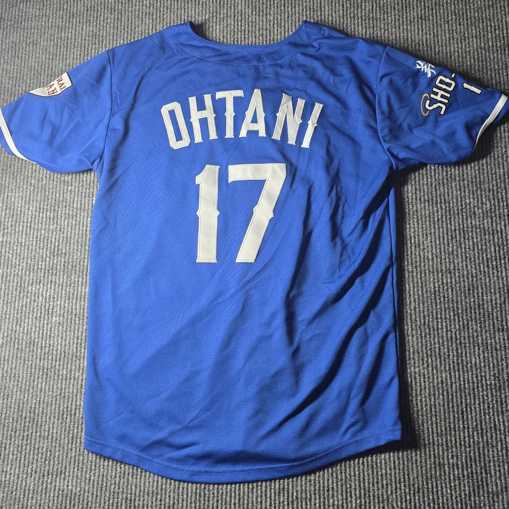 Shohei Ohtani #17‎ Japan Baseball Jersey Sho-Time Samurai Mens Sz Large - Picture 6 of 8